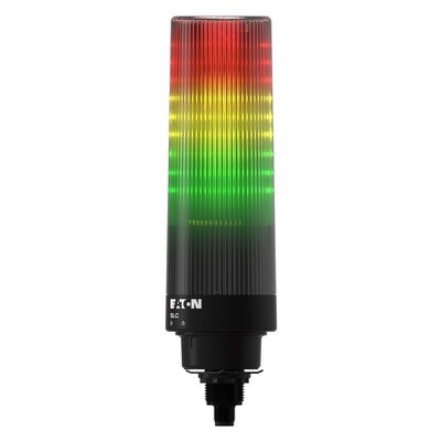 SLC-M22-RYG-24 Eaton SLC Stack Light Compact M22 Hole Mounting Red Blinking, Yellow &amp; Green 24VDC