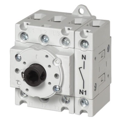LB69-4032 IMO LB69 32A 4 Pole Isolator for Base or DIN Rail Mounting