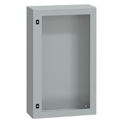 NSYCRN106250T Schneider PanelSeT CRN Mild Steel 1000H x 600W x 250mmD Wall Mounting Enclosure IP66 Glazed Door
