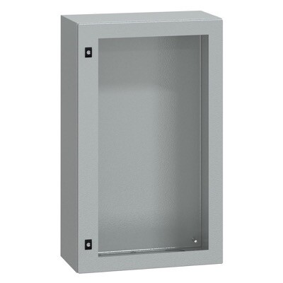 NSYCRN106300T Schneider PanelSeT CRN Mild Steel 1000H x 600W x 300mmD Wall Mounting Enclosure IP66 Glazed Door