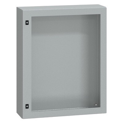NSYCRN108250T Schneider PanelSeT CRN Mild Steel 1000H x 800W x 250mmD Wall Mounting Enclosure IP66 Glazed Door