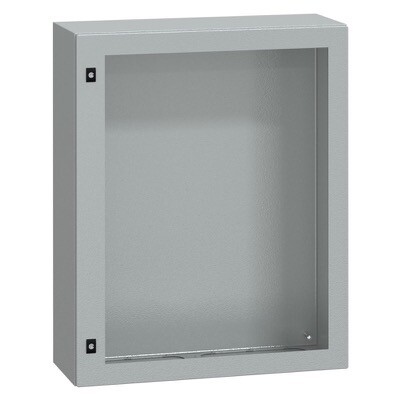 NSYCRN108300T Schneider PanelSeT CRN Mild Steel 1000H x 800W x 300mmD Wall Mounting Enclosure IP66 Glazed Door
