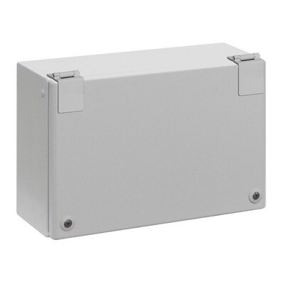 NSYSBM203012H-LONG Schneider PanelSeT SBM Mild Steel 200H x 300W x 120mmD Terminal Box IP66