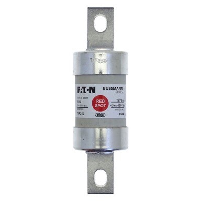 TKF250 Eaton Bussmann TKF 250A gG Red Spot Fuse BS88 B3 Centre Bolt Fixing 136.5mm Overall Length with 111mm Fixing Centres 660V AC