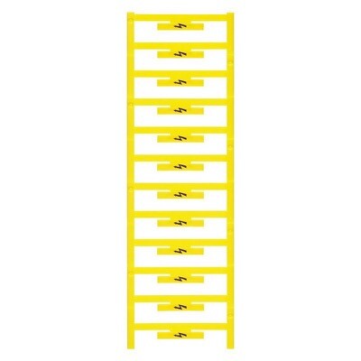 1120450000 Weidmuller WAD 5 MC B GE/SW Group Markers Cover 33.3 x 5mm Pitch in mm (P): 5.00