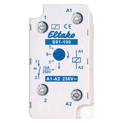 S91-100-230V Eltako 1-pole Impulse Switches 1 NO 10A