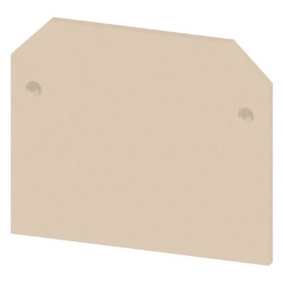 0279560000 Weidmuller SAK Series AP SAK2.5 End Plate (Terminals) Beige Height: 36.5mm Width: 1.5mm V-2 Polyamide 66