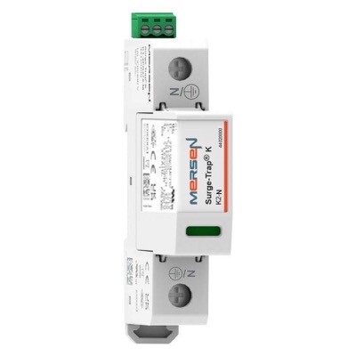 44020100 Mersen K2-1PG Mersen Surge-Trap K2 Series SPD, T2, 1PG, Neutral