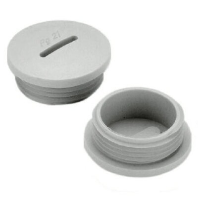 1776910000 Weidmuller VP M20 K54 VPK (Blanking Plug in Plastic) Blanking Plug in Closed State M20 7mm IP65 Polyamid