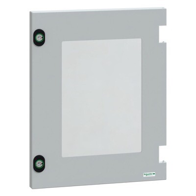 NSYDPLM43TG Schneider Electric PanelSeT PLM Spare Glazed door for NSYPLM43TG Enclosure with Lock RAL7035