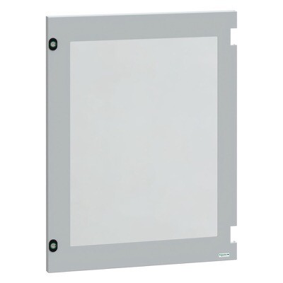 NSYDPLM86TG Schneider Electric PanelSeT PLM Spare Glazed Door for NSYPLM86TG Enclosure with Lock RAL7035