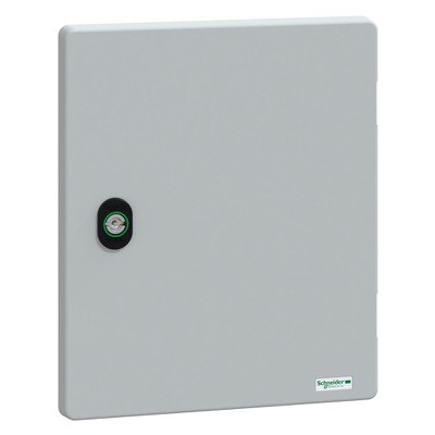 NSYDPLM3025G Schneider PanelSeT PLM Spare Plain Door for NSYPLM3025G Enclosure with Lock RAL7035