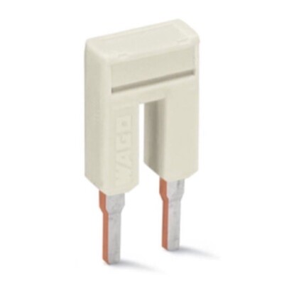 2002-402 WAGO TOPJOB S Jumper 2-way Insulated Light Grey