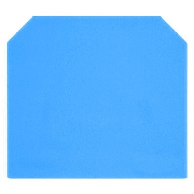 1397180000 Weidmuller SAK Series AP DK4Q BL End Plate for Terminals Blue Height: 54mm Width: 1.5mm V-2 PA66