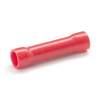 RBC4 Partex RBC Red Butt Connector 4.0mm Pack of 100