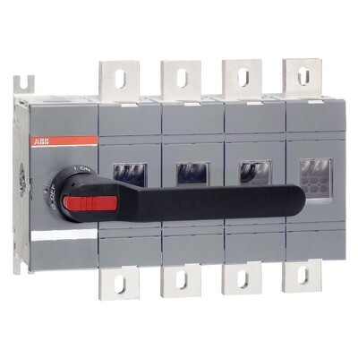 1SCA022860R6310 ABB OT1250E04P 1250A Pole Isolator for Base Mounting Handle on Left Hand Side