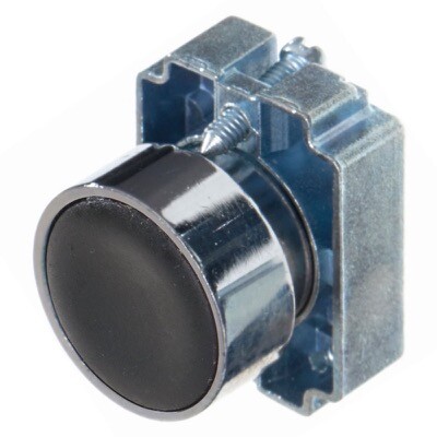 I2AF2 ICG Flush Pushbutton Black with Bracket