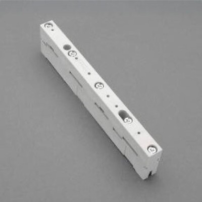 01485 Wohner 60Classic Universal Busbar Support 4-pin with Internal Screw Holes for Busbars 12, 20, 25, 30 x 5, 10