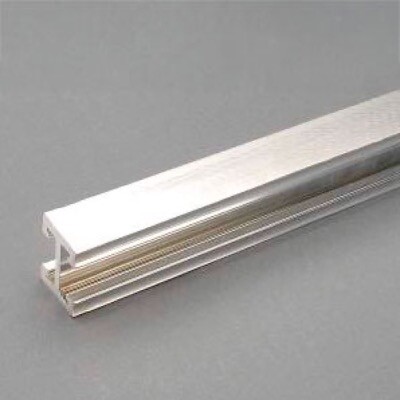 01609 Wohner Double-T Profile Rail 500mm2 Length 2.4mm Tinned