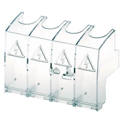 22944016 Socomec CACHE-BORNES AMONT&amp;AVAL 4P MV Terminal Shroud 4P 100-160A Top and Bottom