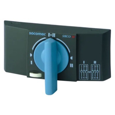 22996009 Socomec PLASTRON POUR COMMUT I-I+II-II Conversion Kit for Changeover Switch I-I+II-II 16-80A