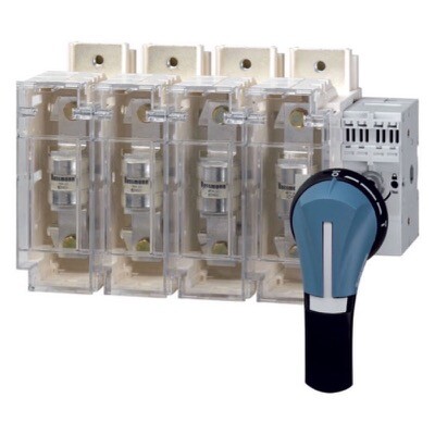 38416010 Socomec FUSERBLOC TS A4 4X100A F/L Switch- discon-fuse FUSERBLOC -Ext&amp;Dir F/L R OP-100A-4P-BSFuse A4