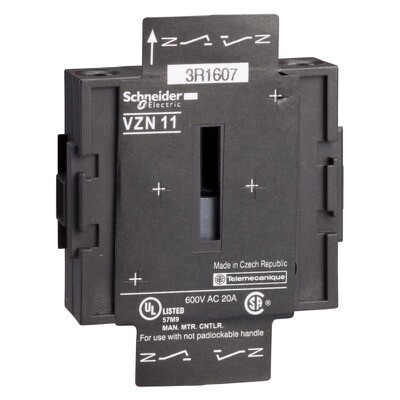VZN11 Schneider TeSys Mini-VARIO Additional Neutral Block 20A for VN12 VN20