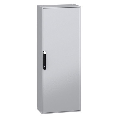 NSYSM16630P Schneider PanelSeT SM Mild Steel 1600H x 600W x 300mmD Floor Standing Enclosure IP55