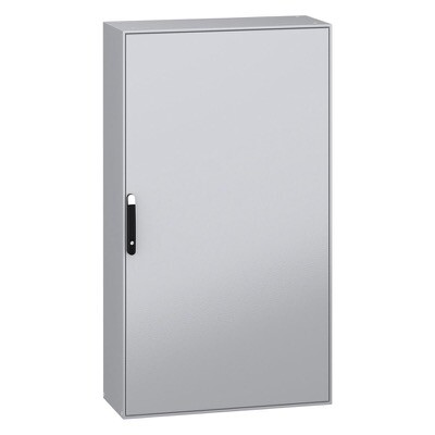 NSYSM181040P Schneider PanelSeT SM Mild Steel 1800H x 1000W x 400mmD Floor Standing Enclosure IP55