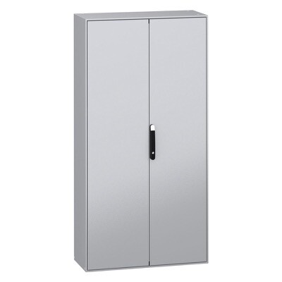 NSYSM2010402DP Schneider PanelSeT SM Mild Steel 2000H x 1000W x 400mmD Floor Standing Enclosure IP55