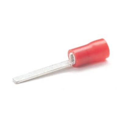 RB18 Partex RB Red Blade Terminal 18mm Blade Pack of 100