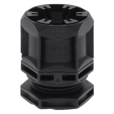 10112716 WISKA TRISHOT ETKV-SET 20 BK Cable Gland and Locknut Black RAL9005 IP68 M20 6 - 14mm