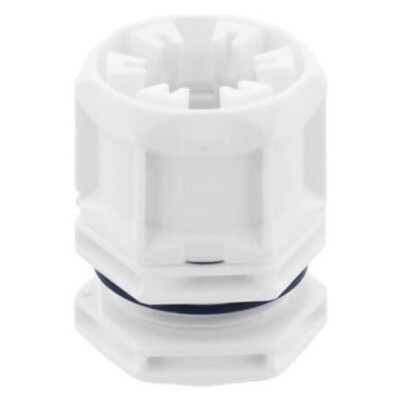 10112913 WISKA TRISHOT ETKV-SET 20 WH Cable Gland and Locknut White RAL9001 IP68 M20 6 - 14mm
