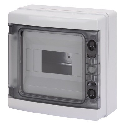 GW40102 Gewiss 40 CD Surface Mounting Distribution Enclosure 8 Module IP65 210H x 215W x 100mmD