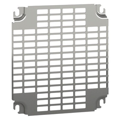 NSYMR3025 Schneider PanelSeT NSYMR Internal Telequick Mounting Plate Zinc-coated Steel 253H x 228W x 15mmD
