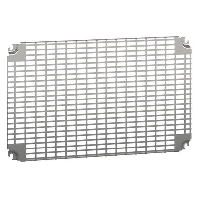 NSYMR46 Schneider PanelSeT NSYMR Internal Telequick Mounting Plate Zinc-coated Steel 345H x 551W x 15mmD