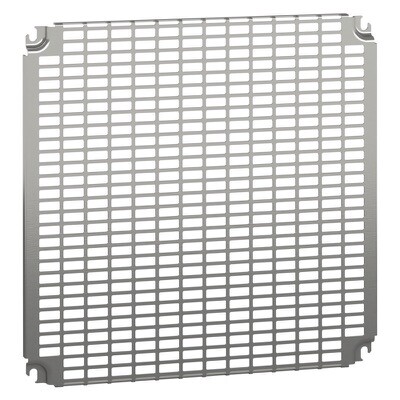 NSYMR55 Schneider PanelSeT NSYMR Internal Telequick Mounting Plate Zinc-coated Steel 450H x 451W x 15mmD