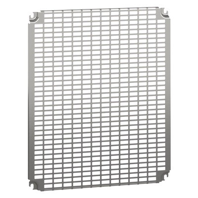NSYMR65 Schneider PanelSeT NSYMR Internal Telequick Mounting Plate Zinc-coated Steel 555H x 451W x 15mmD