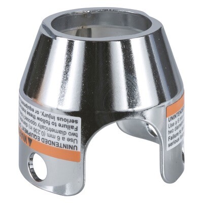ZBZ1600 Schneider Harmony Chromium Plated Metal Padlockable Guard for 40mm Mushroom Head