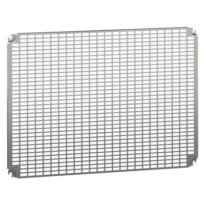 NSYMR68 Schneider PanelSeT NSYMR Internal Telequick Mounting Plate Zinc-coated Steel Plate 551H x 751W x 15mmD