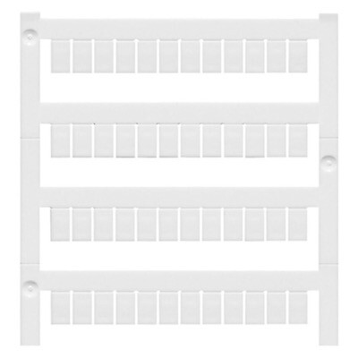 1640740000 Weidmuller WS 8/5 MC NE WS Terminal Marker 8 x 5mm Pitch in mm (P) 5.00 Weidmueller, Allen-Bradley White