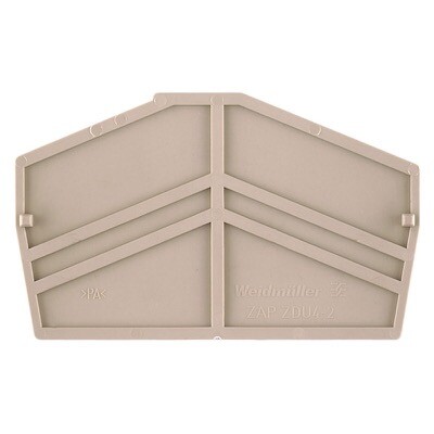 1770400000 Weidmuller ZAP ZDU4-2 Z-series End Plate