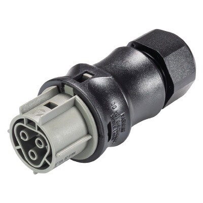 96.031.4154.3 RST25I3S B1 ZR2SV BG03 RST CLASSIC Connector Straight Number of Poles 3 Female 250V 25A Grey