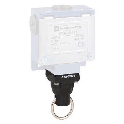 XY2CD01 Telemecanique Sensors Head for Simple Rope Pull Switch, Emergency Stop Rope Pull Switches XY2C, XY2Cd11