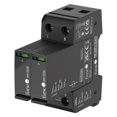 7TCA085460R0392 ABB Furse ESP 240T1/12.5/TT Single Phase Type 1 Surge Protection Device for TT Systems