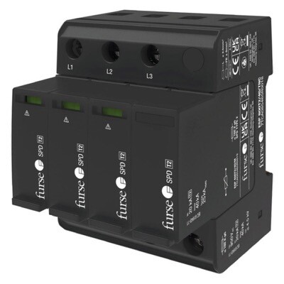 7TCA085465R0018 ABB Furse ESP 800T2/40/TNC 800V AC Type 2 Surge Protection Device for PV Systems