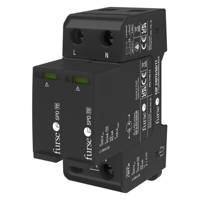 7TCA085460R0404 ABB Furse ESP 240T2/50/TT Type 2 Pluggable Power SPD for Single Phase 240V TT Supplies 50kA