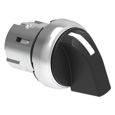 LPSS130 Lovato Selector Switch Actuator Knob 22mm Platinum Series Metal 3 Position 1-0-2