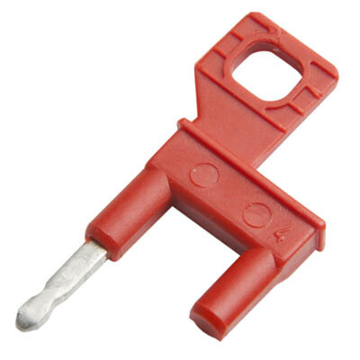 280-498 WAGO Insulation Stop for Disconnect Jumper Point Red