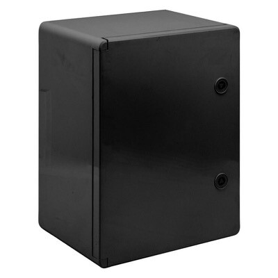 50109321 WISKA WDB 4 ABS 400H x 300W x 220mmD Distribution Enclosure Black IP65